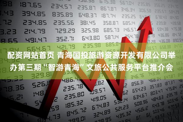 配资网站首页 青海国投旅游资源开发有限公司举办第三期“智游青海”文旅公共服务平台推介会